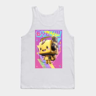 BULKY WALKMEN - AUDIO THINGYS COLLECTION | Anime Manga Kawaii Aesthetic Mascot Pop Art Design | PROUD OTAKU Tank Top